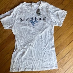 Official Twilight “Stupid Lamb” Shirt Hot Topic Size L/XL NWT